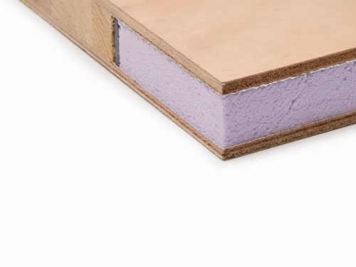 Okoume alutherm deurplaat blank