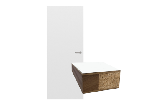 Boarddeur honingraat stomp