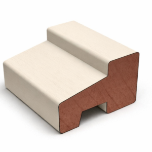 Kozijnprofiel model C hardhout 66x110mm onderdorpel gegrond 590cm