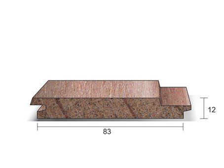 Meranti sponningschroot 12x83 mm